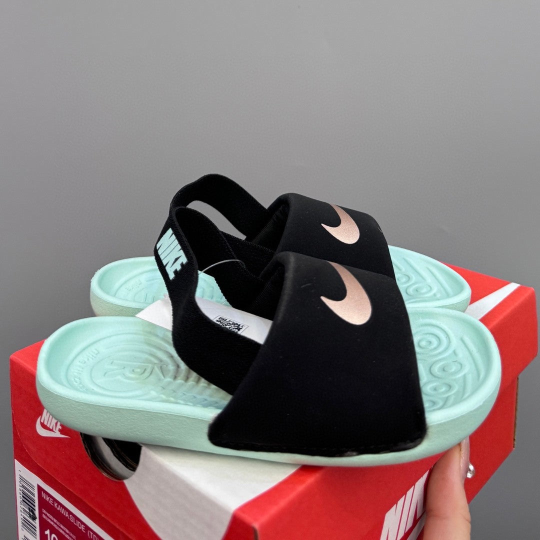 Nai K cute sandals available" black , aqua"