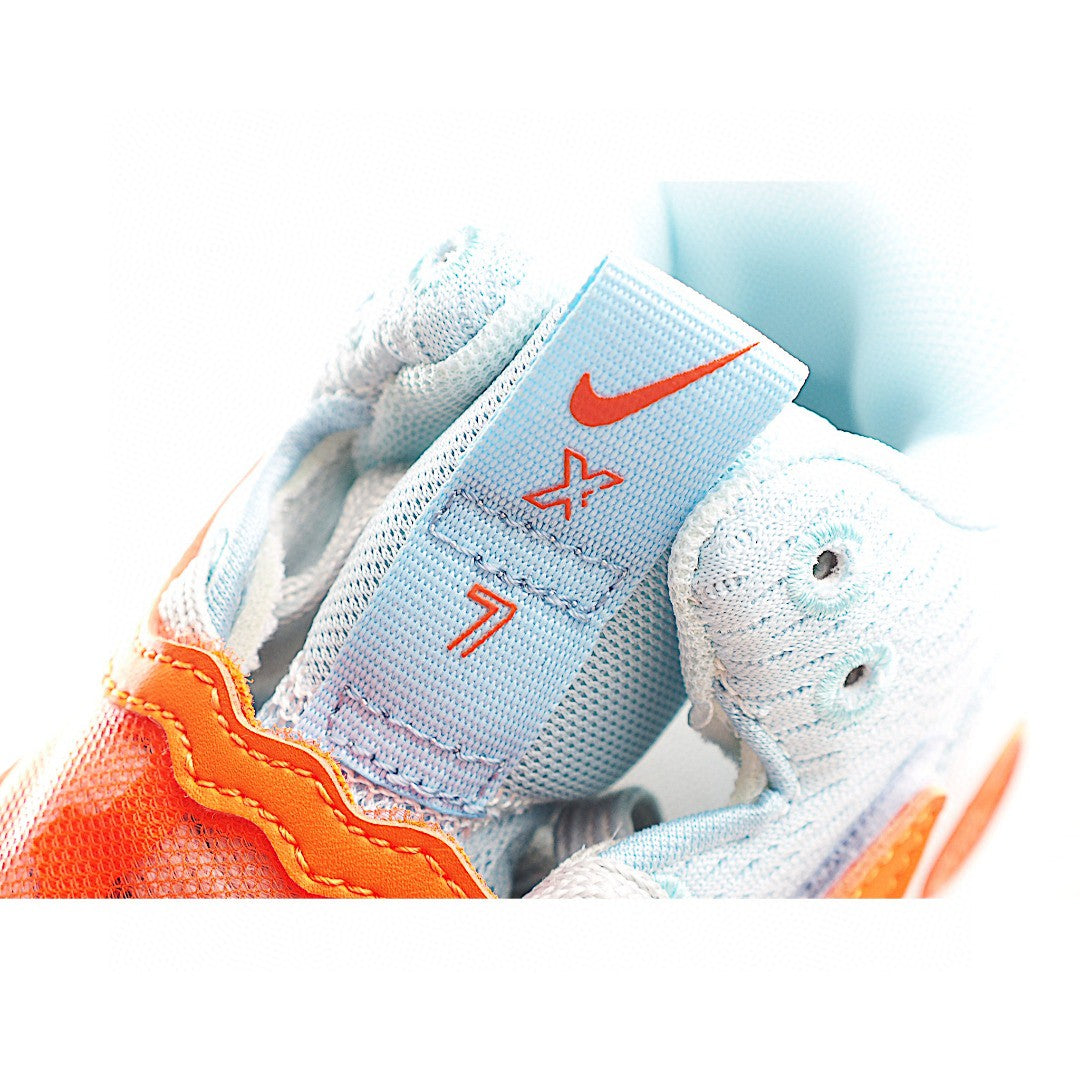 KD 5 basketball shoes" blue, mint green"