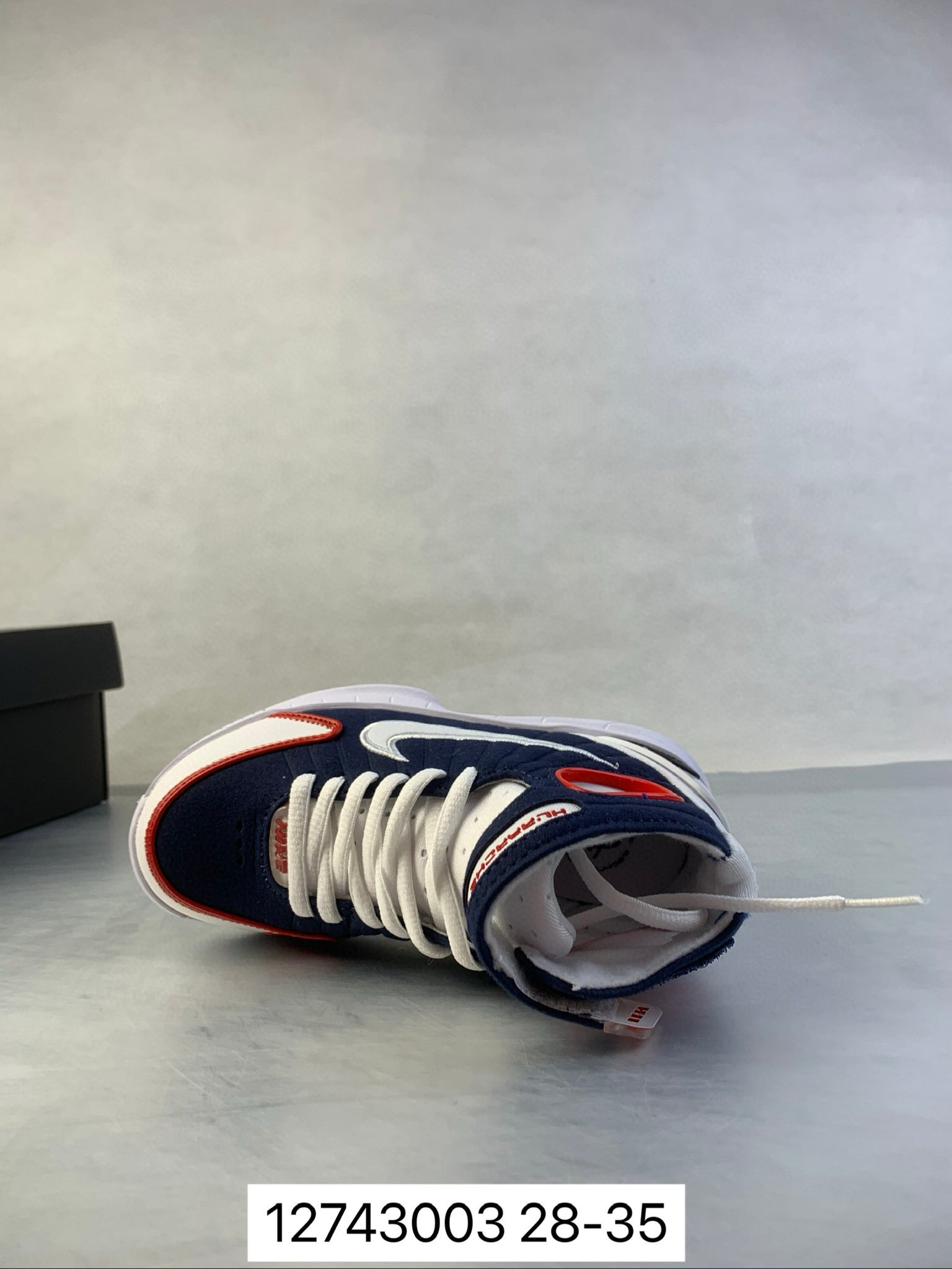 Nike Air Zoom 2K4 basketball shoes " Navy"