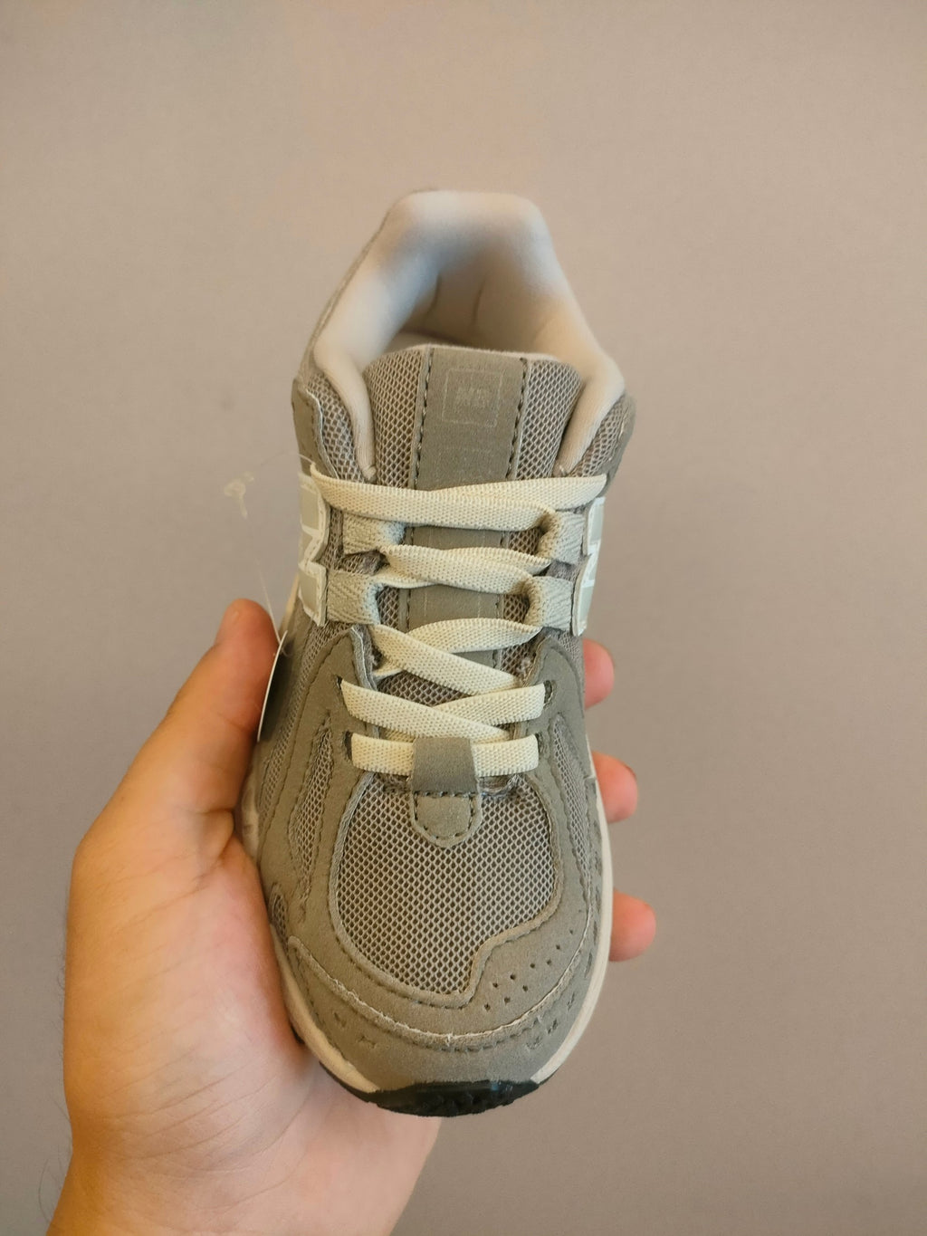 NB1906 parent-child sports shoes" gray, cream"