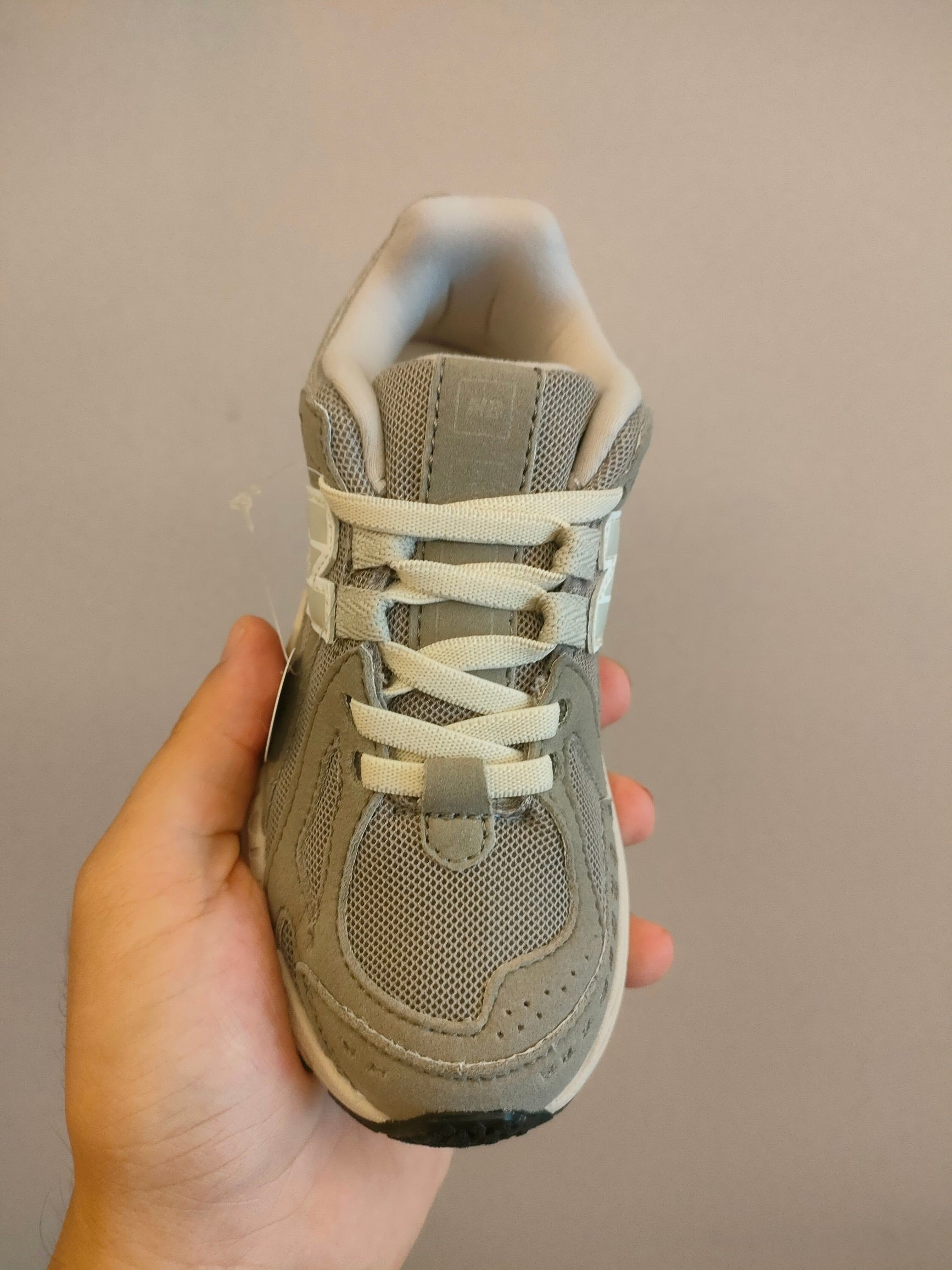 NB1906 parent-child sports shoes" gray, cream"