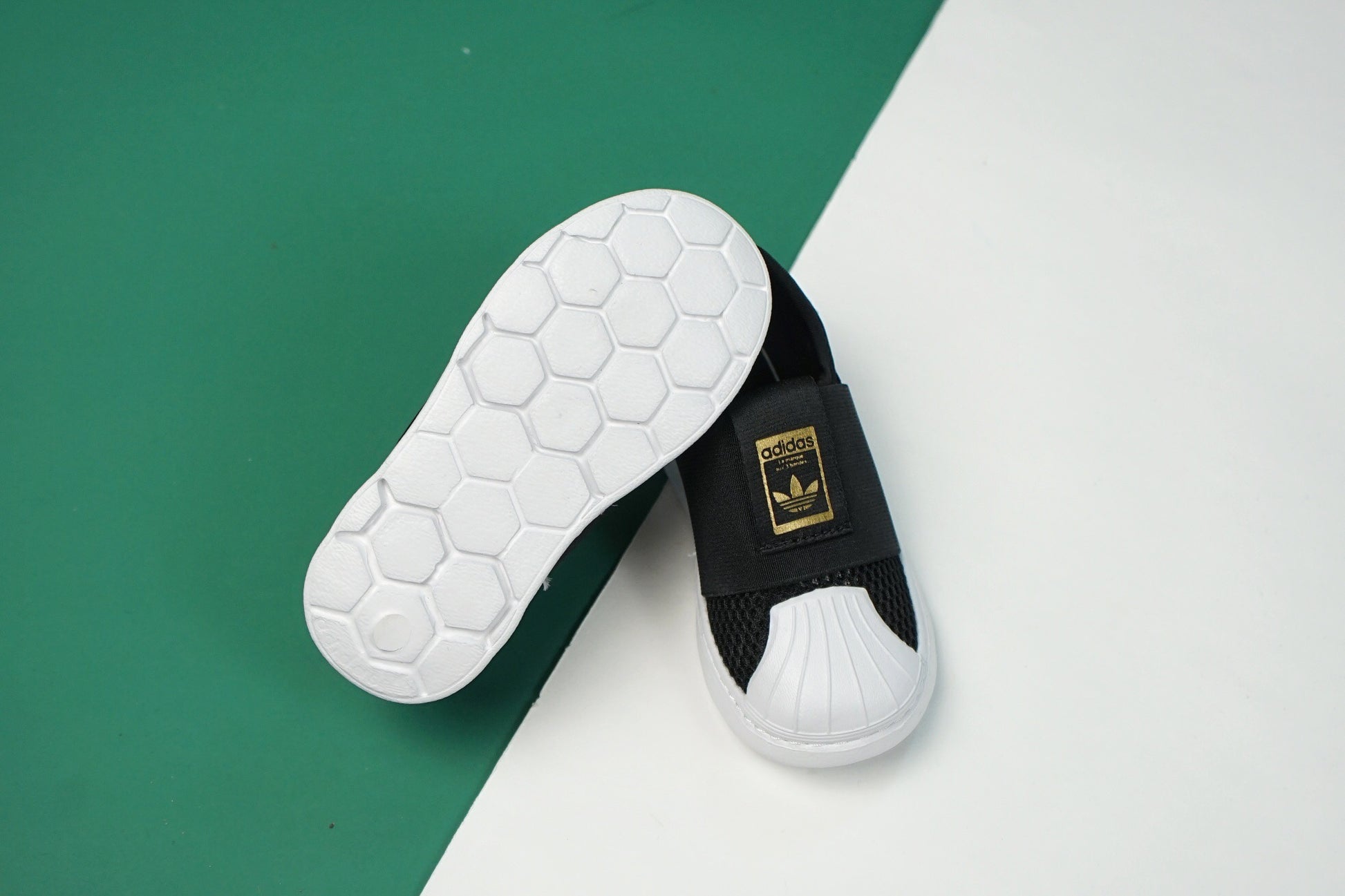 AD one-step soft shell mesh bandage shoes" black"