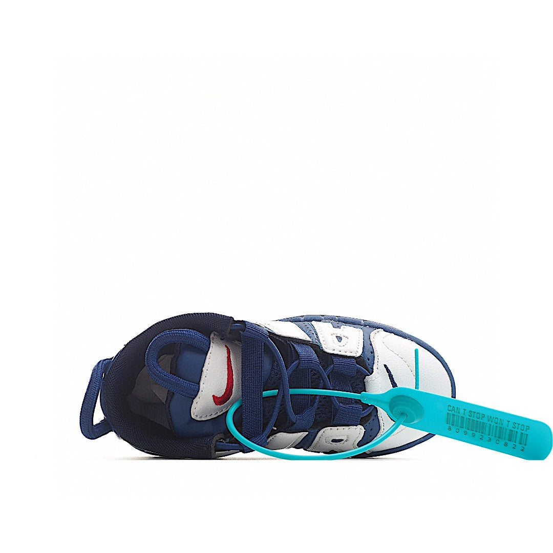 Pippen basketball shoes" Navy, gray"