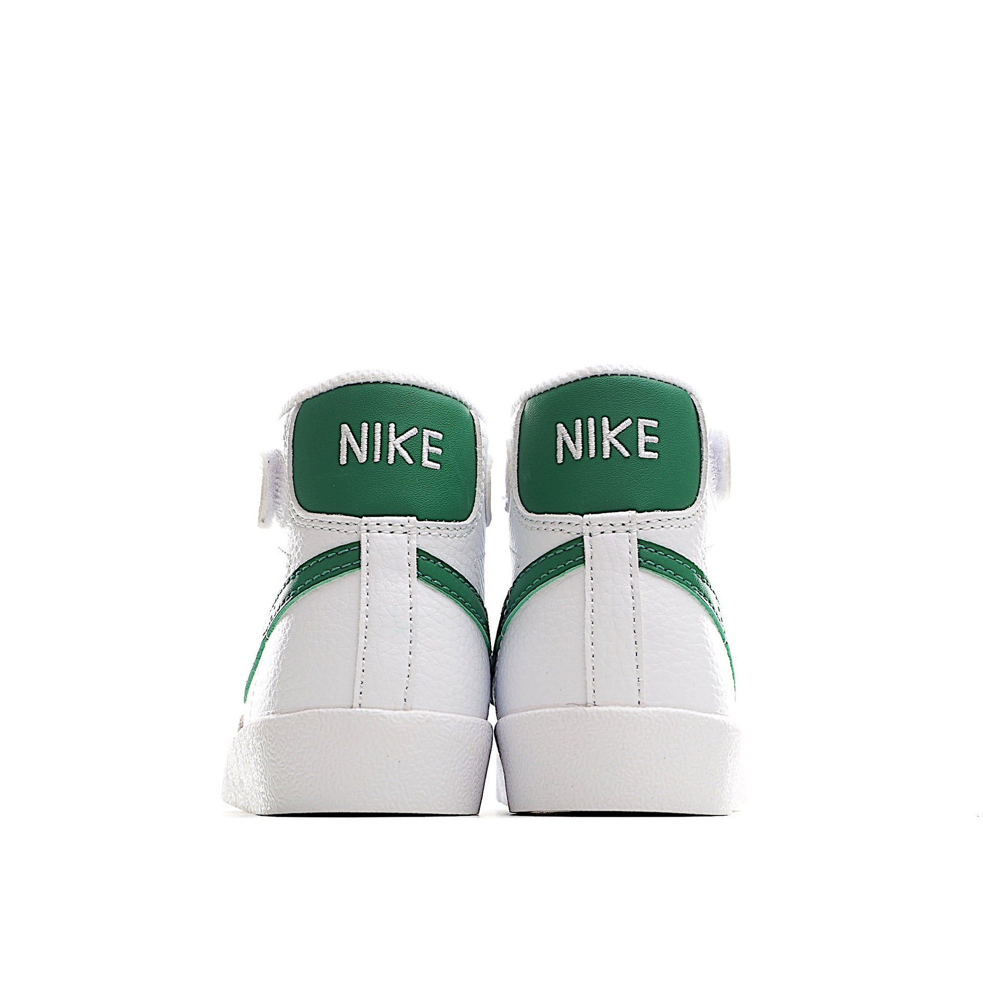 Trail Blazers high-top single dunk" white, green"