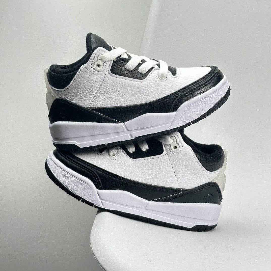 Jordan 3 children's shoes" white, black"