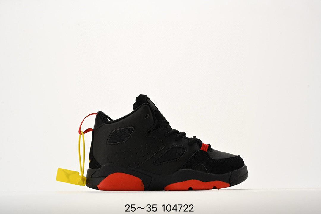 Jordan Fltclb91 series basketball shoes" black, red"