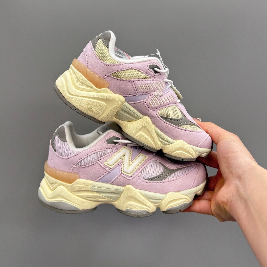 New Balance 9060 series retro versatile dad style elephant" light purple"