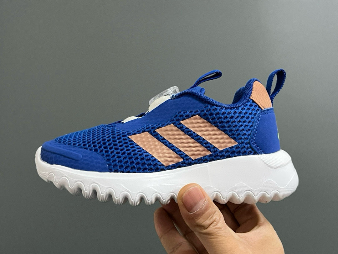 Adidas BOA lock 3 mesh shoes for children" blue"
