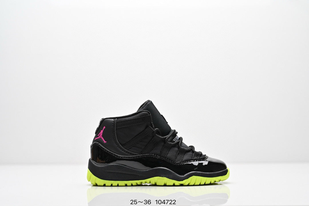 Joe 11 high-top high-quality children's shoes" basketball" black"