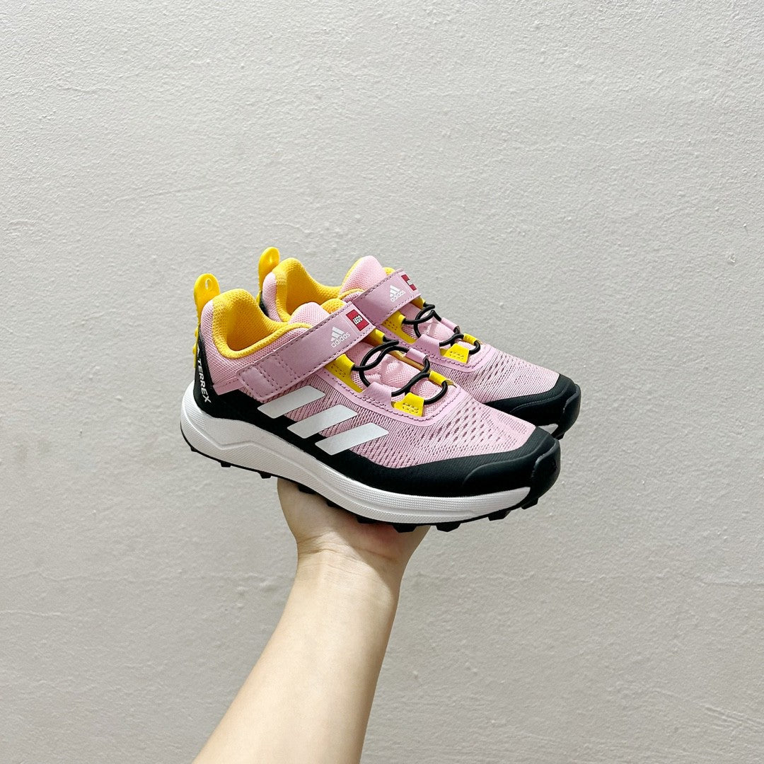 AD Lego joint outdoor lightweight children's sports shoes" pink"