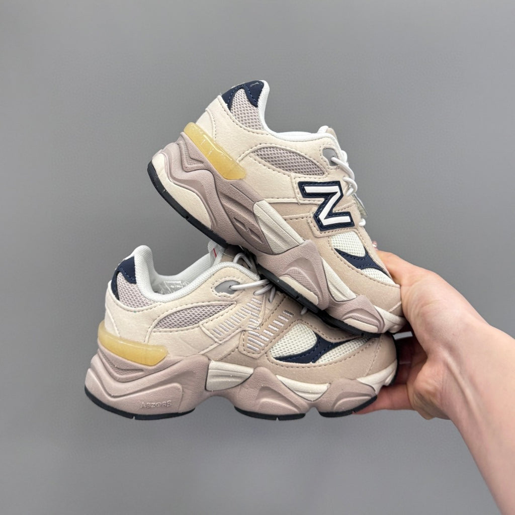 New Balance 9060 series retro versatile dad style elephant" cream"