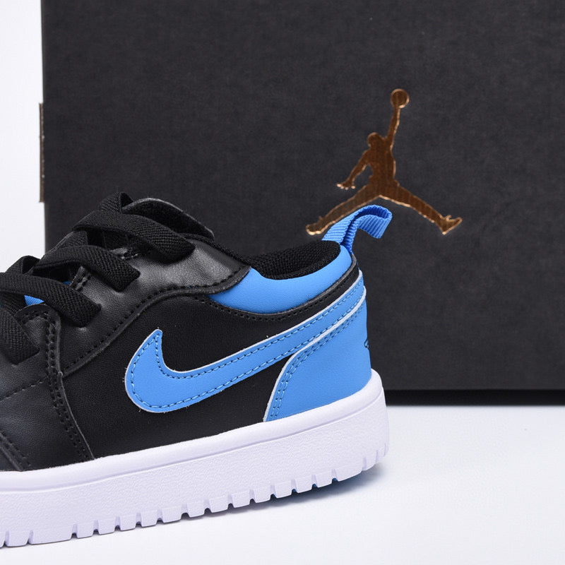 Joe 1 magic buckle children's shoes" black, blue"