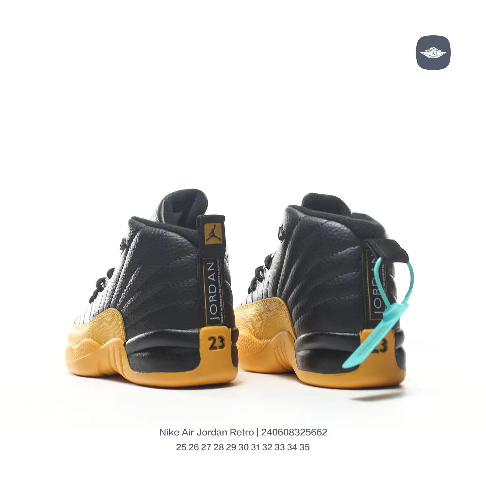 Joe 12 children's shoes" black, yellow"
