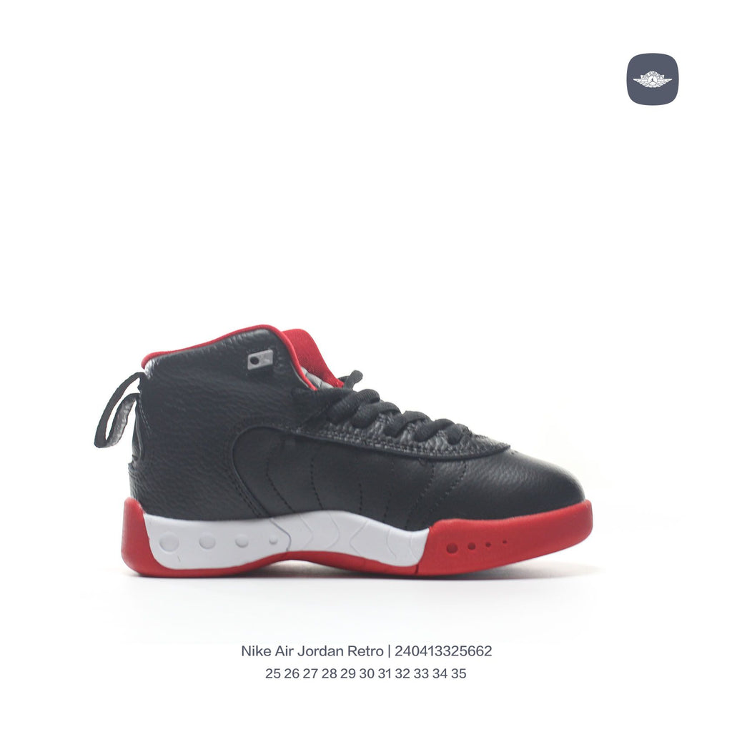 Jordan Retro-combat basketball shoes " black, red"