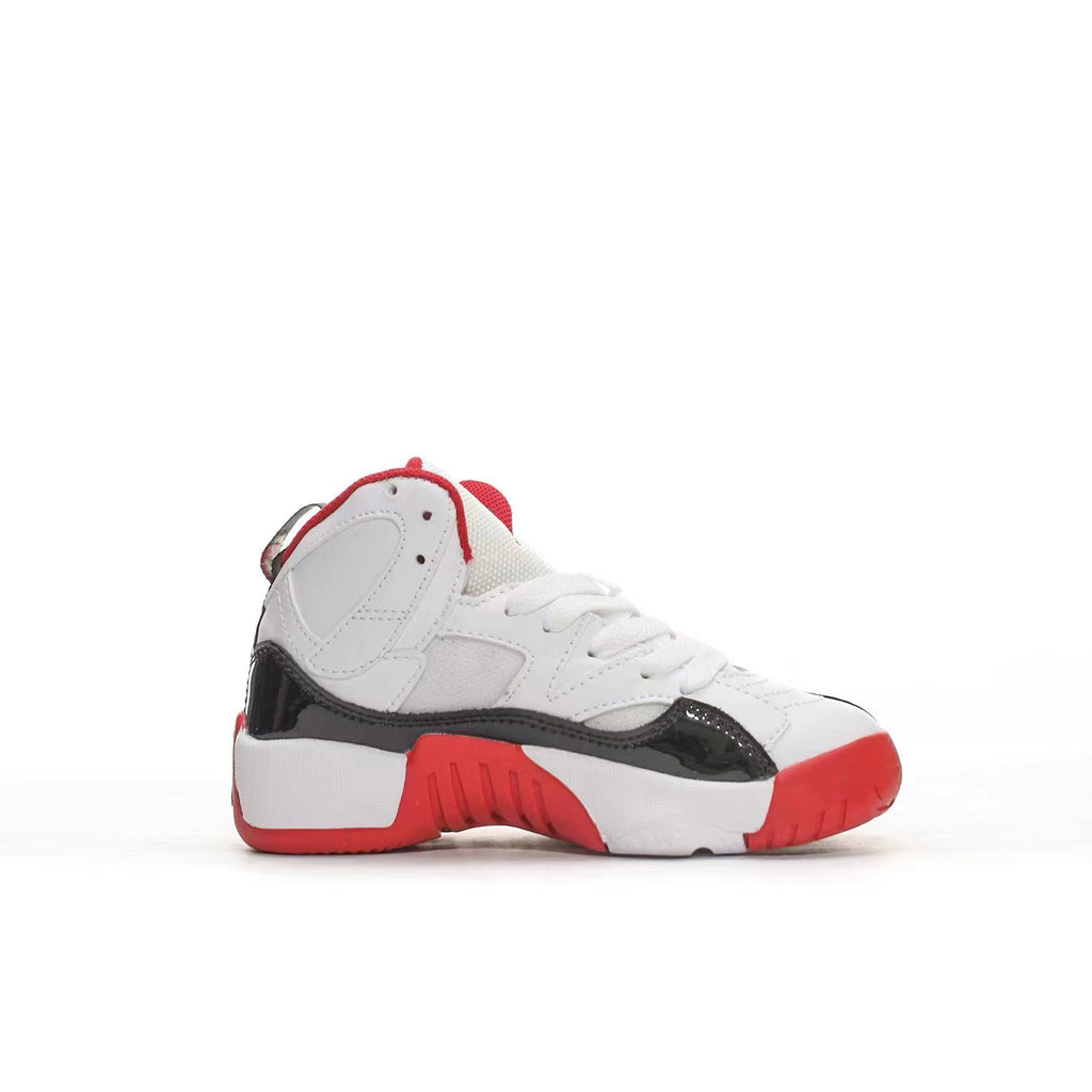 Jordan 612 series" white, black, red"