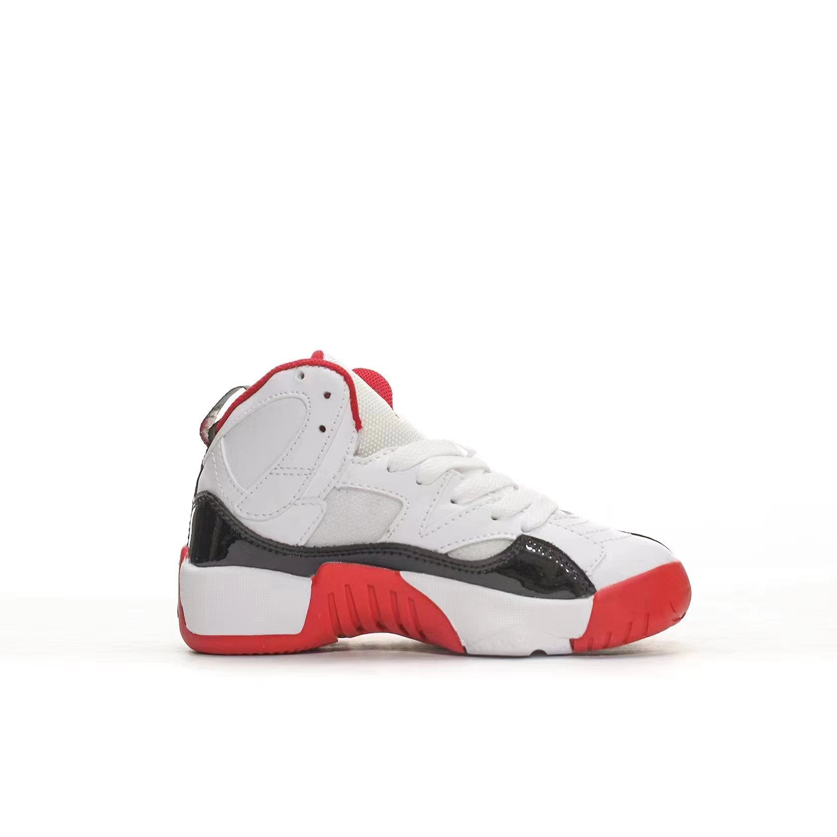 Jordan 612 series" white, black, red"