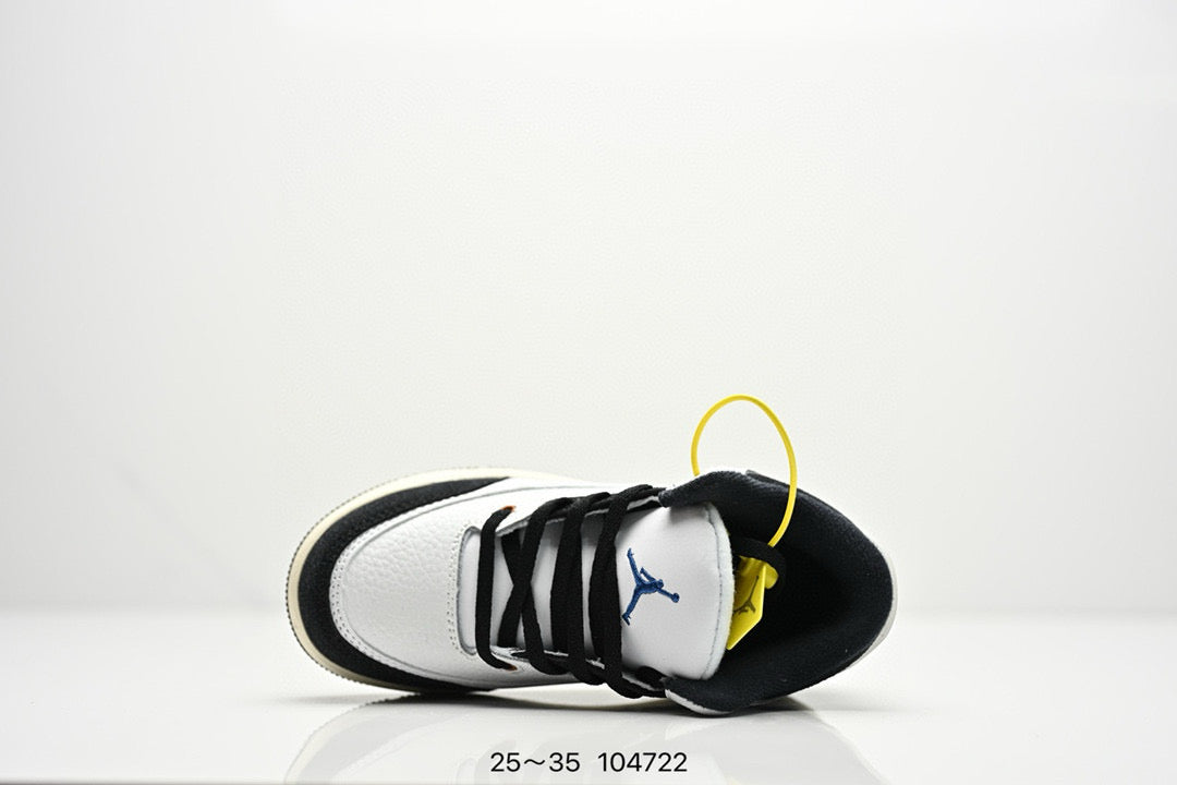 Joe 3" white, black, cream"