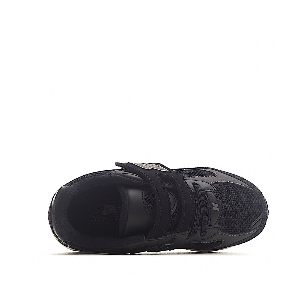 NB327 Rotating Buckle Waffle Gump Children's Shoes"black"