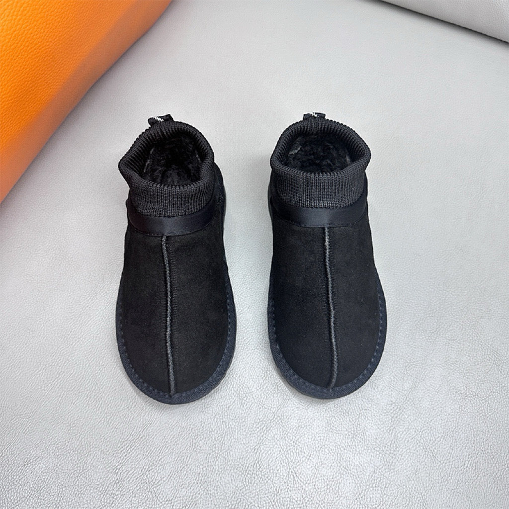 U-GG Classic short boots for kids" black"