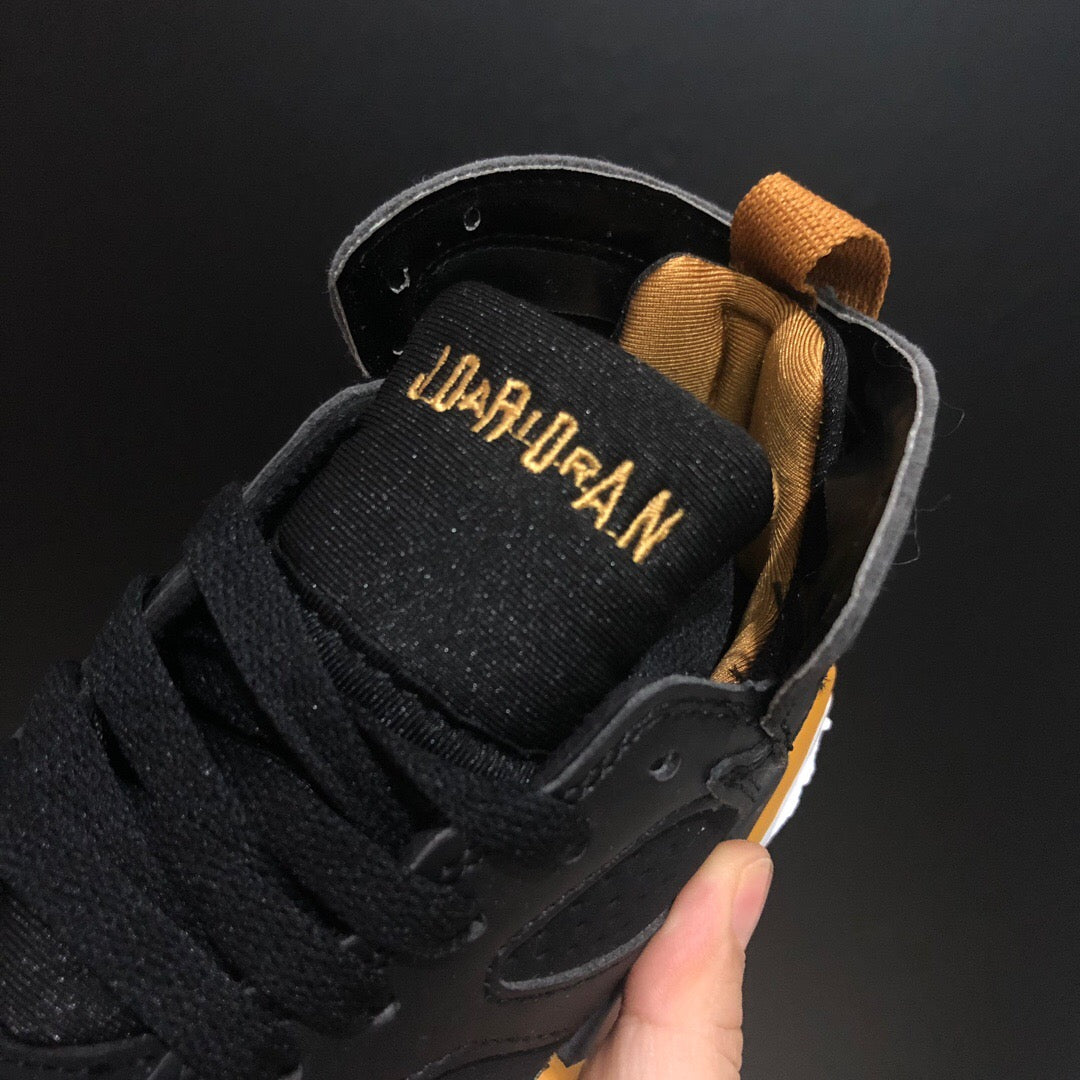 Jordan 7" black, gold"
