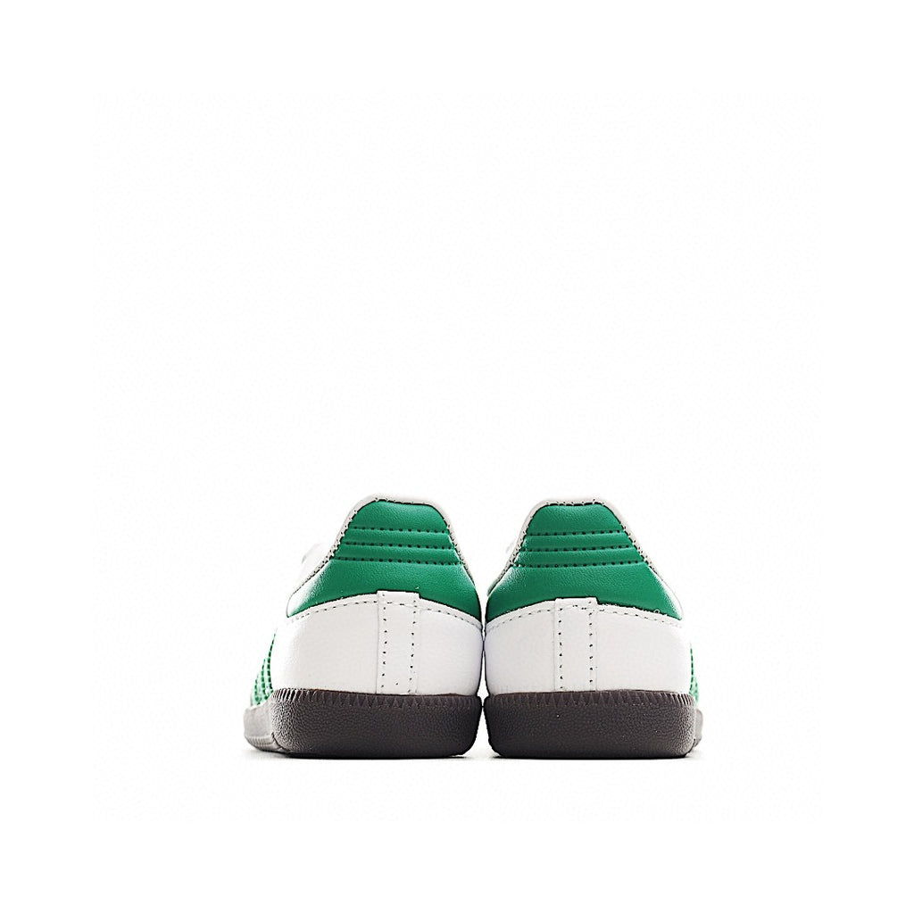 Adidas  Samba children's shoes "white & green "