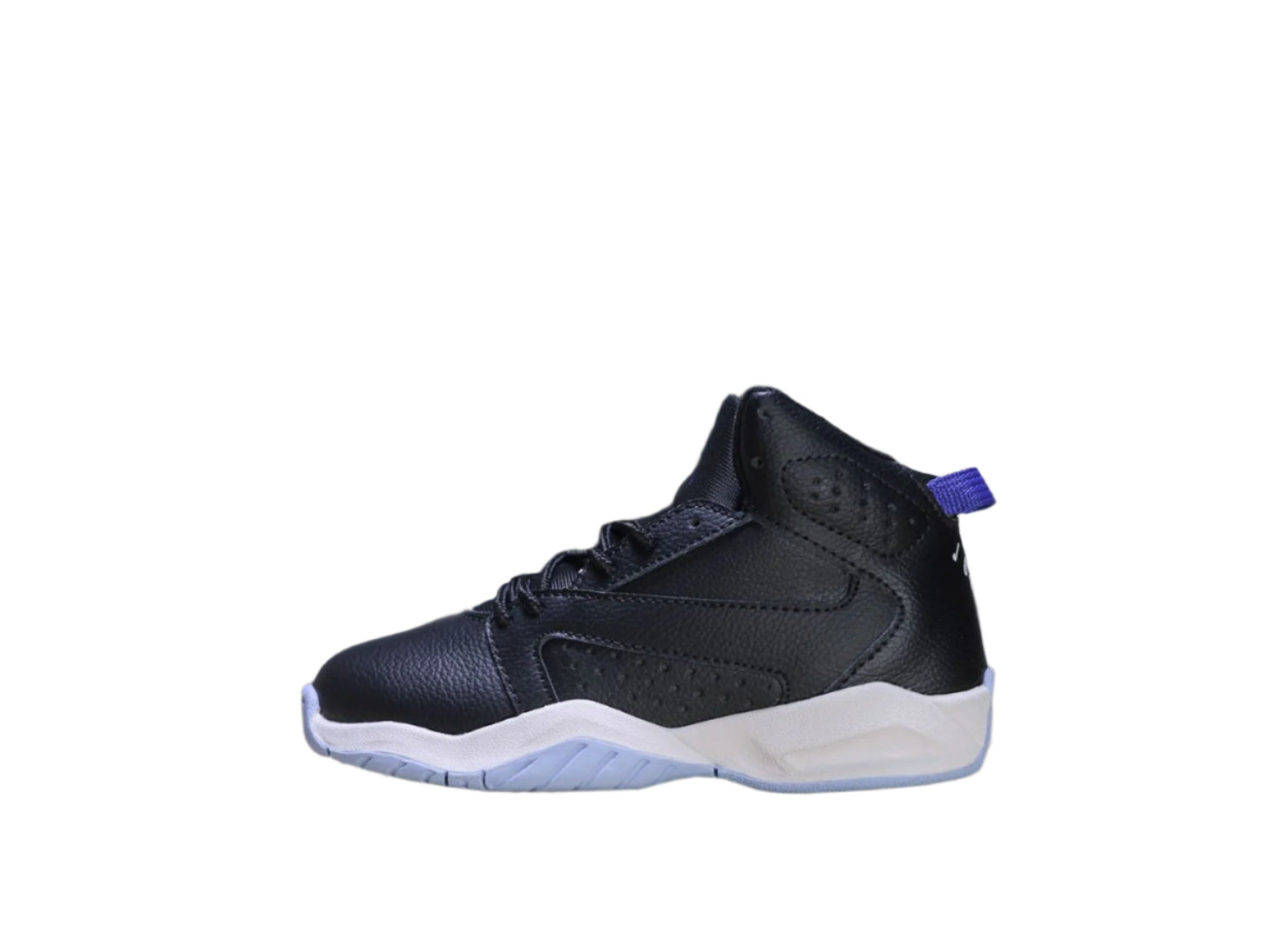 AJ6 children's shoes simple version" black, white"