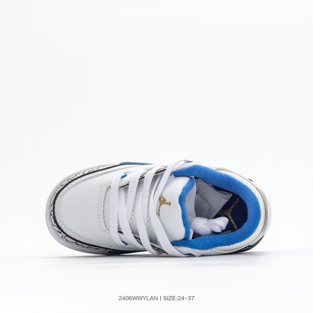 Joe 3 children's shoes" white, blue"