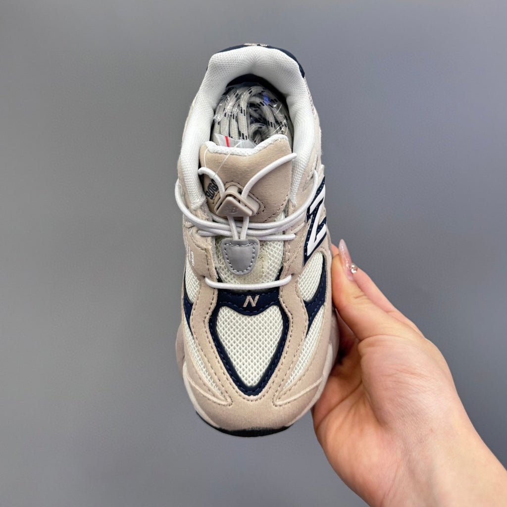 New Balance 9060 series retro versatile dad style elephant" cream"