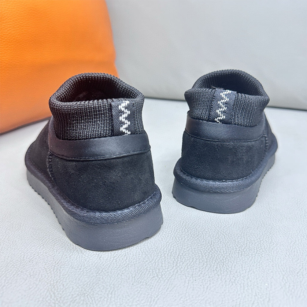 U-GG Classic short boots for kids" black"