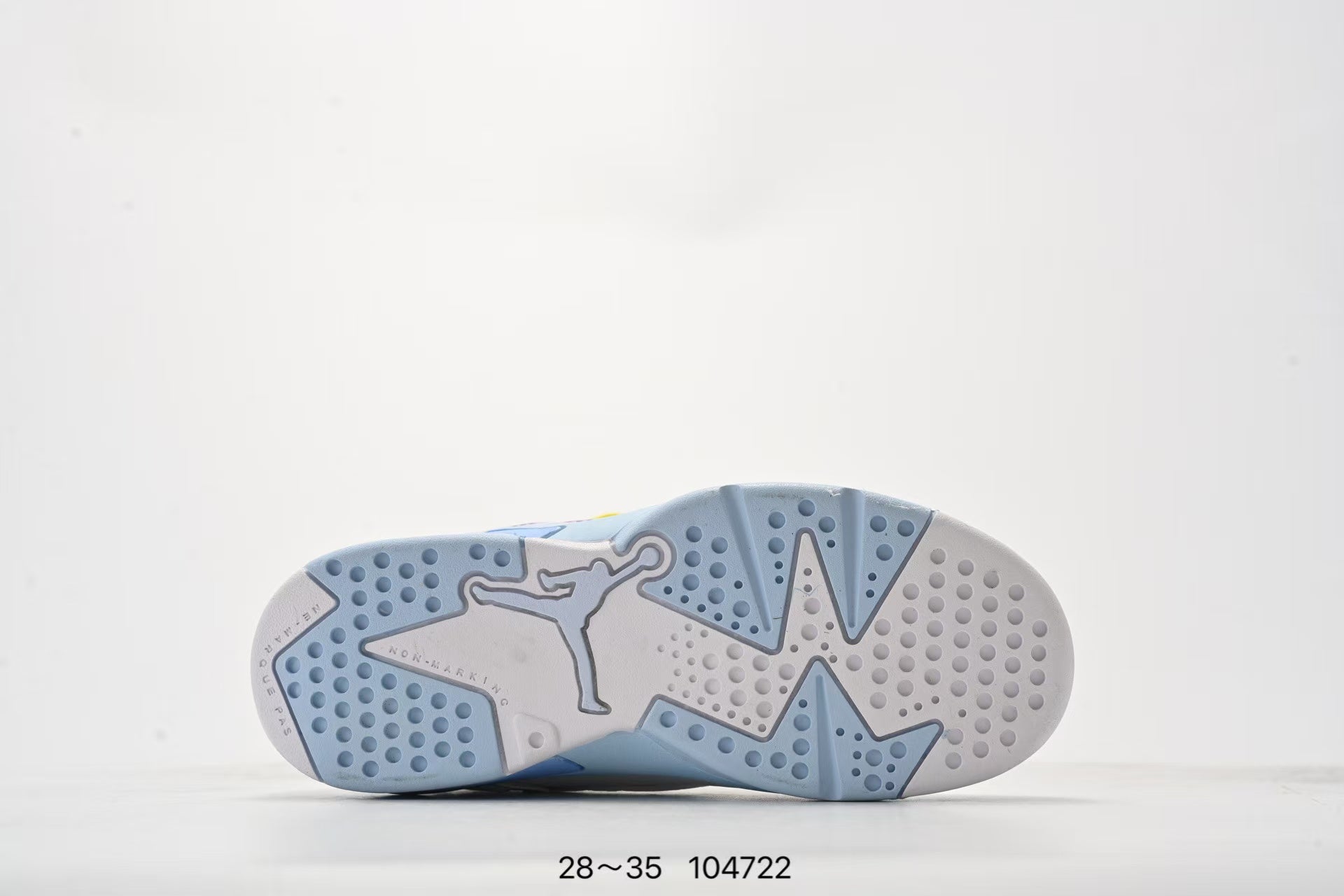 Jordan 678 series" white, blue"