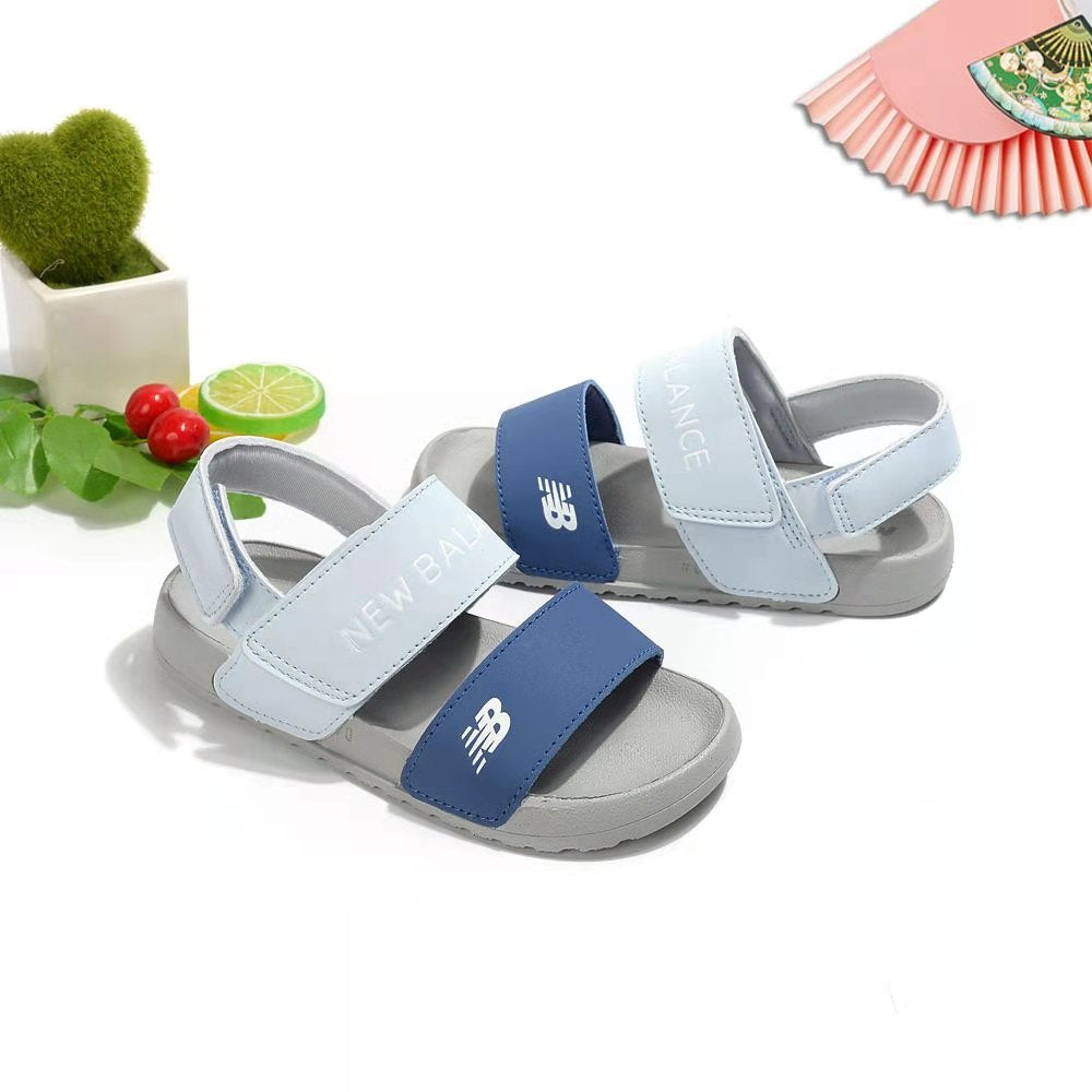 NB double bar sandals " blue"