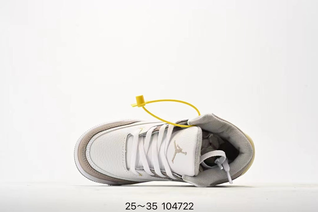 Joe 3" white, gray, yellow"