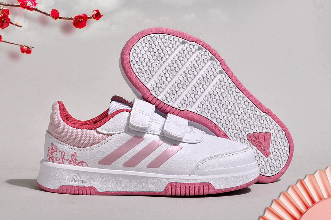 Adidas Velcro Sneakers" white, light pink"