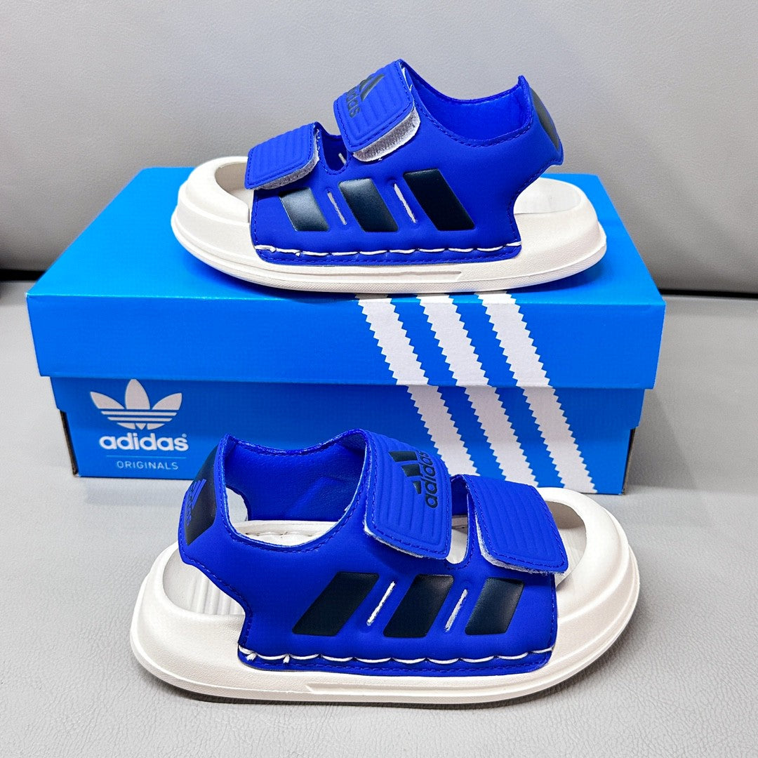 Adidas ALTASWIM2.01 upgraded version double Velcro" blue"