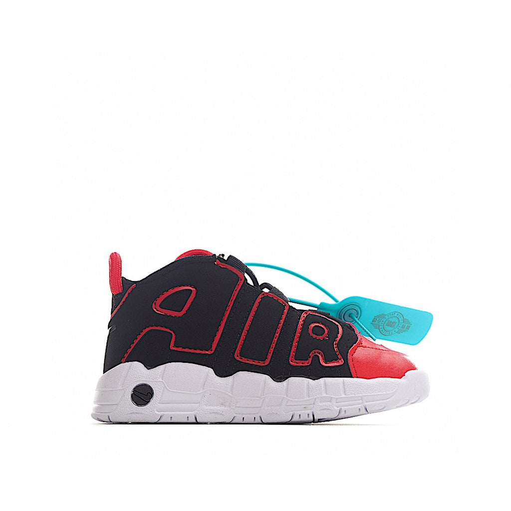 Pippen basketball shoes" black, red"