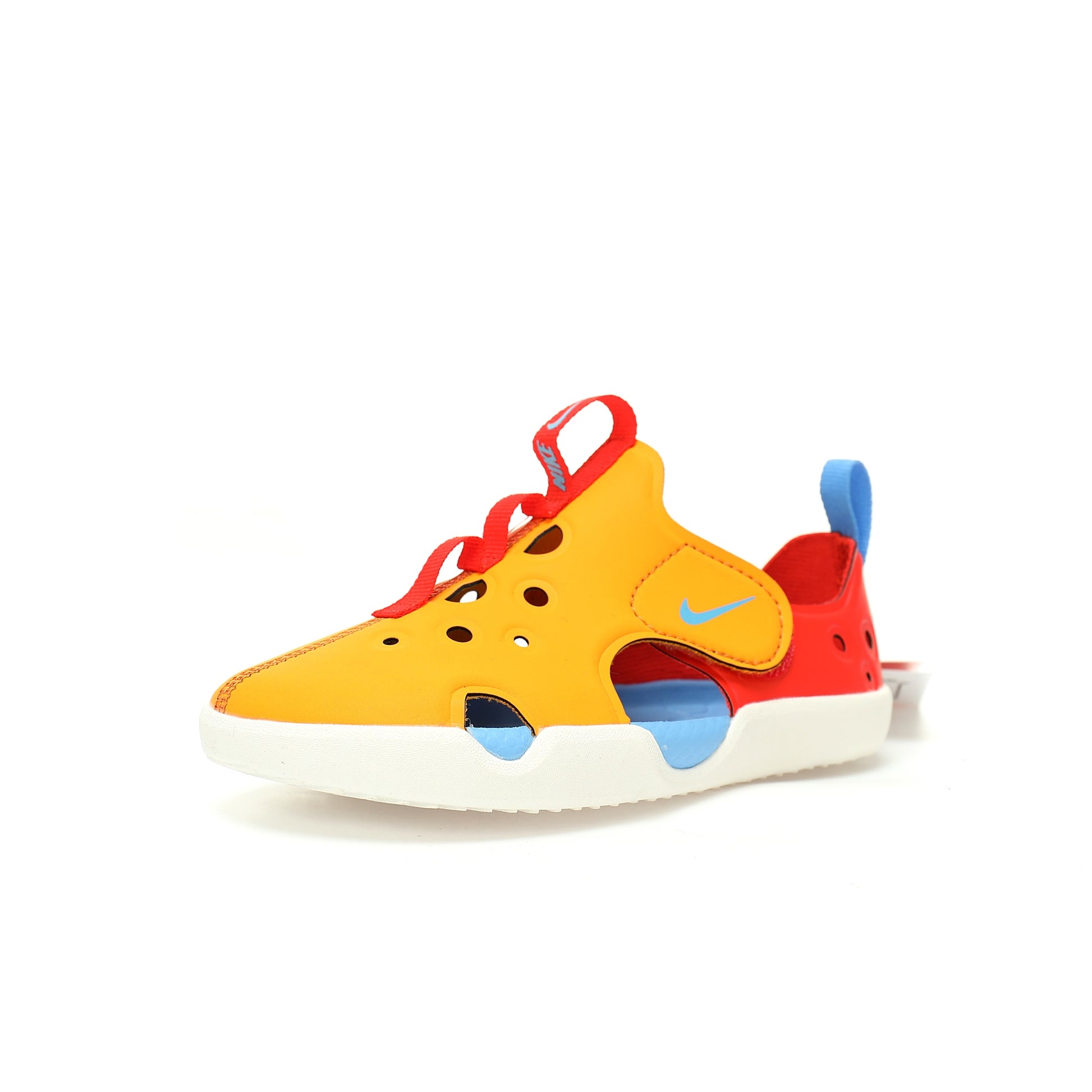 NK new SUNRAY PROTECT 4th generation children's beach hollow sandals" orange, yellow"