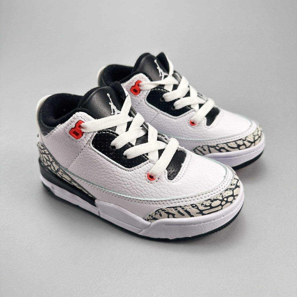 Jordan 3 children's shoes" white, black"