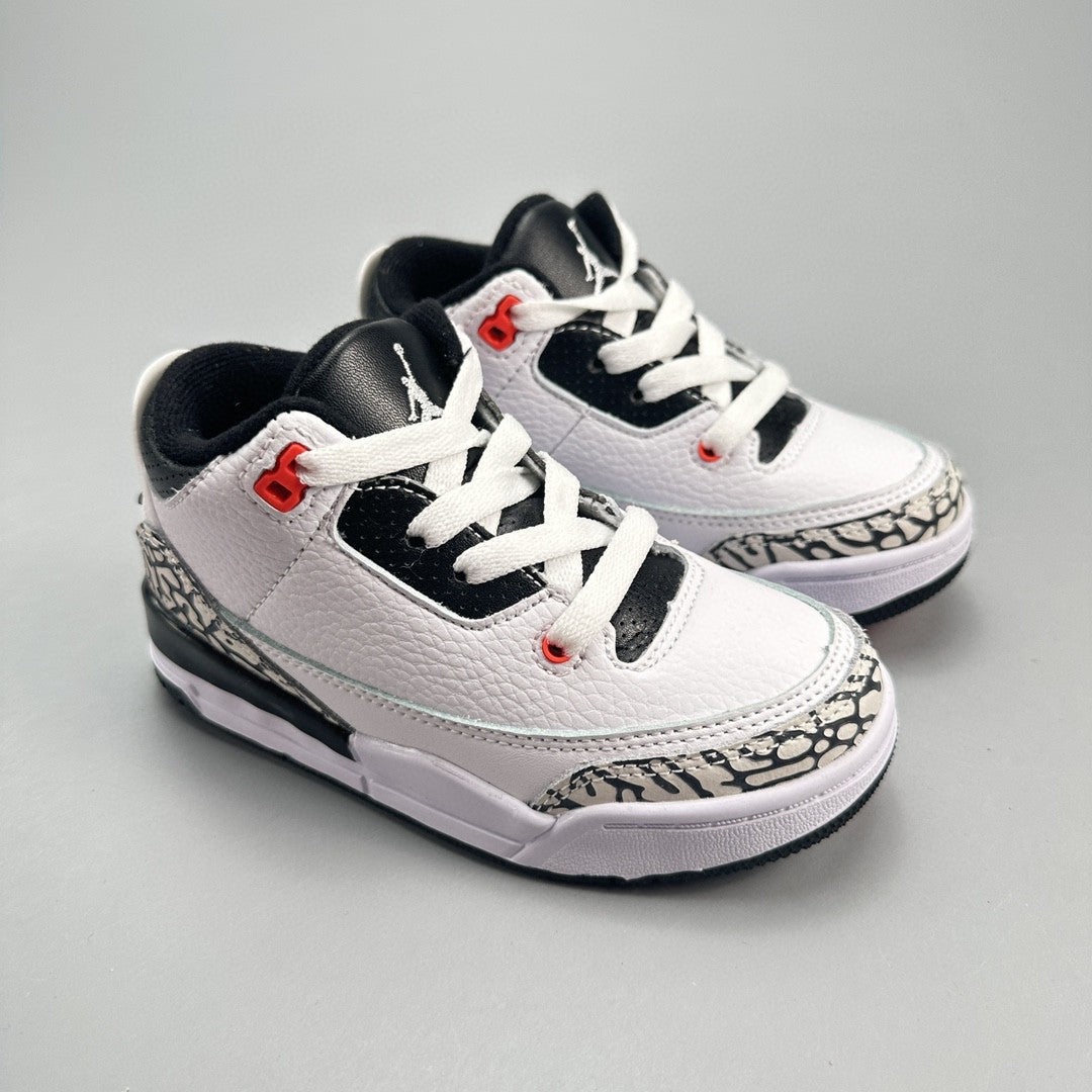 Jordan 3 children's shoes" white, black"