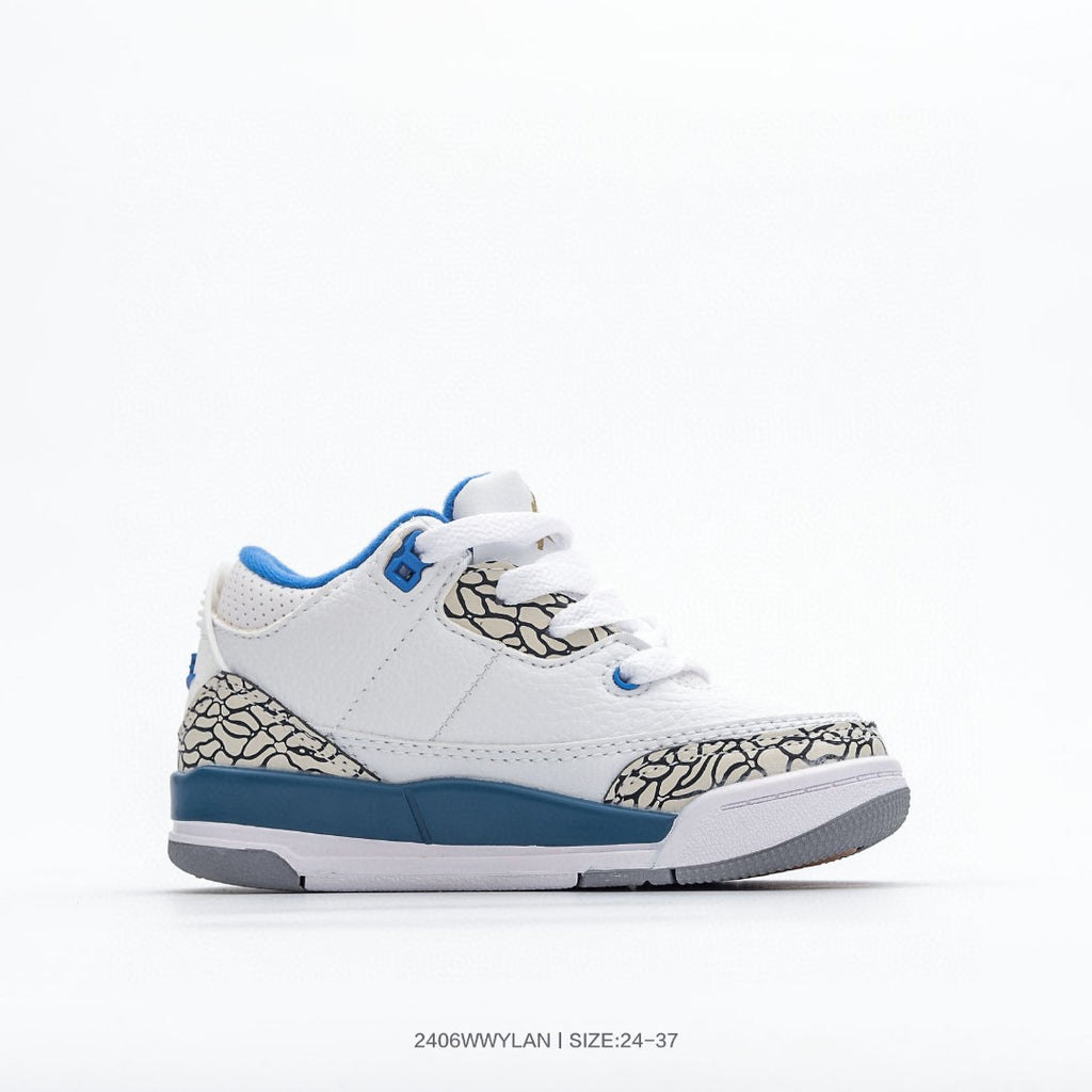 Joe 3 children's shoes" white, blue"