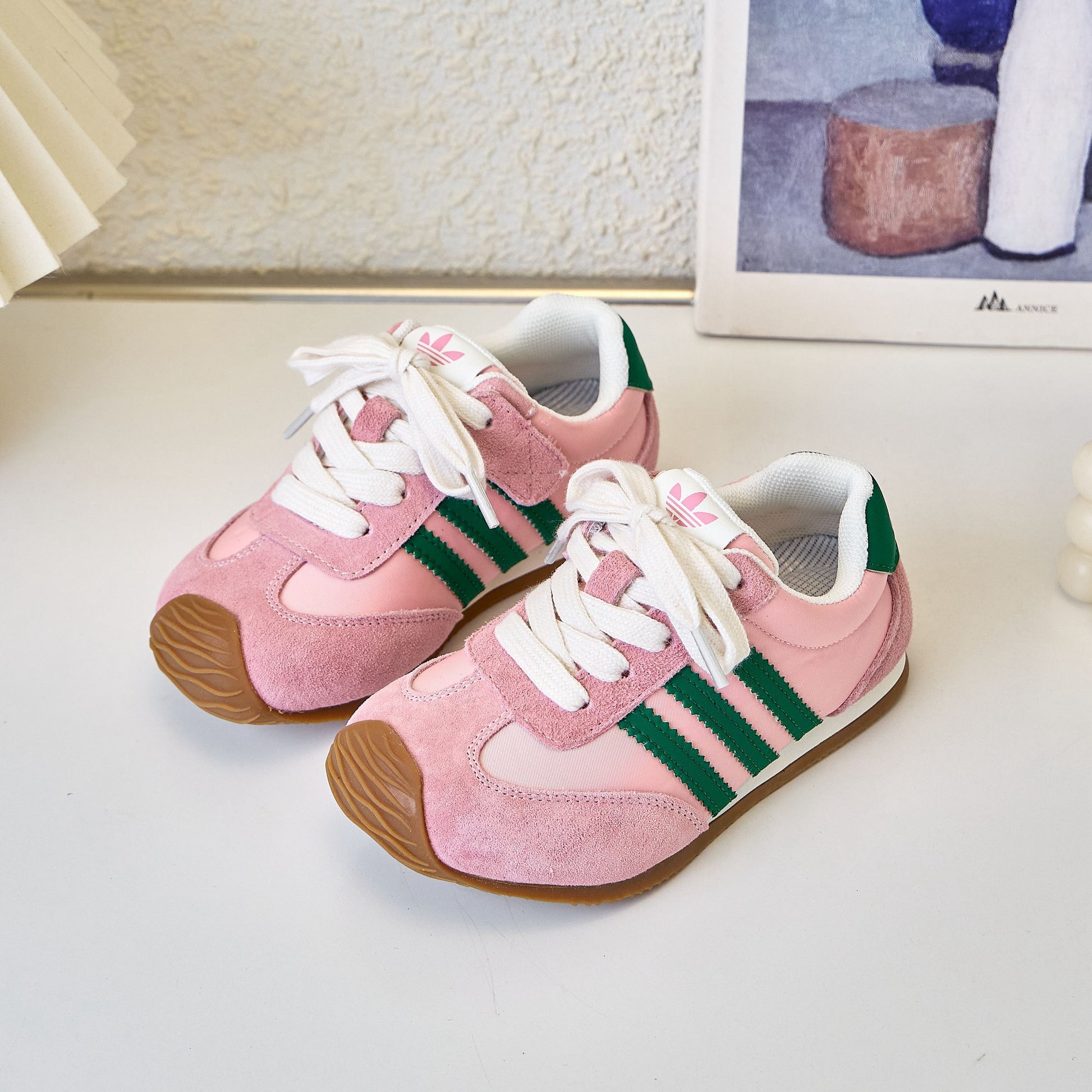 Adidas Agande training shoes" pink"