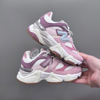 New Balance 9060 series retro versatile dad style elephant" pink, purple"