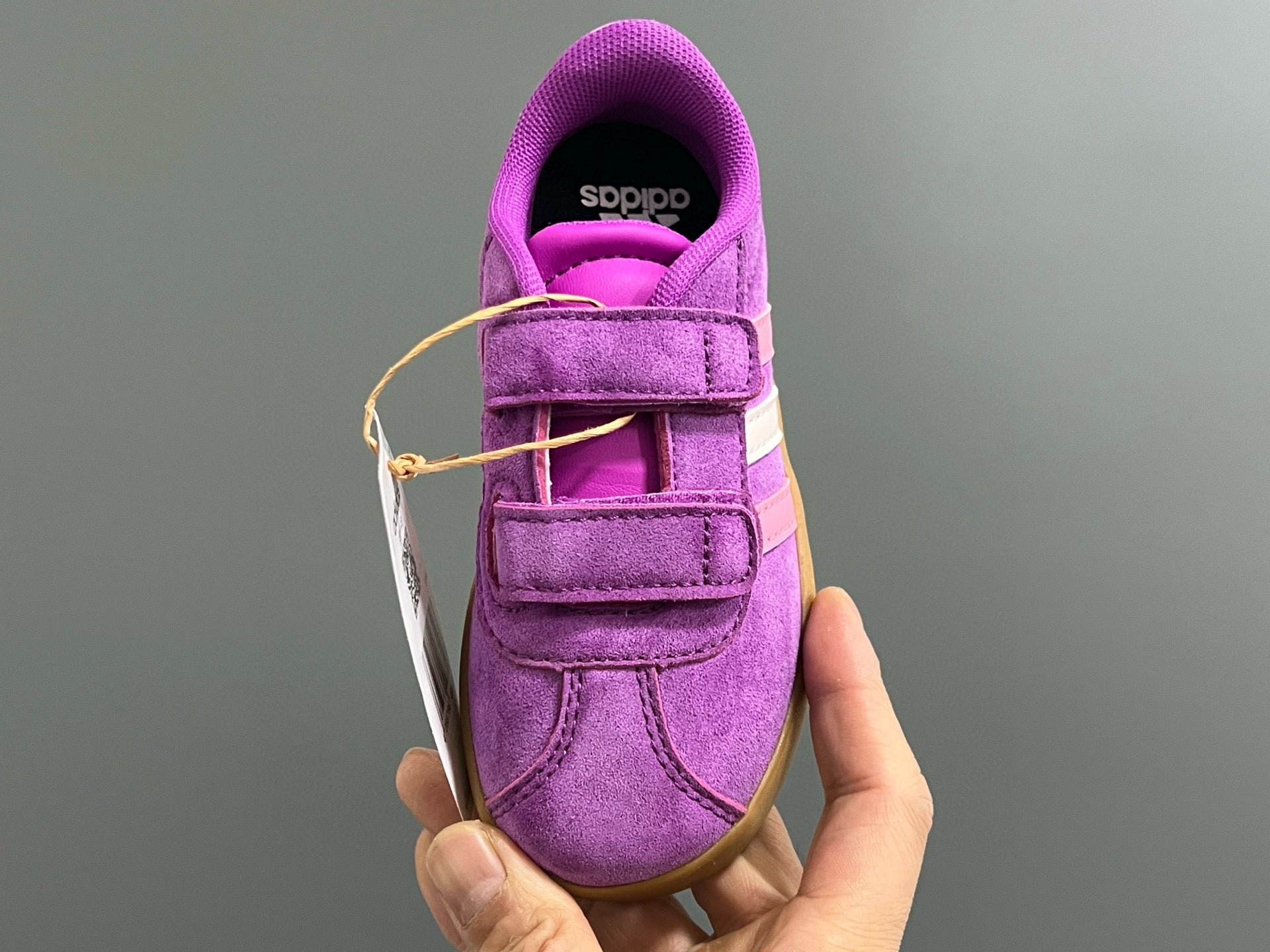 Adidas tennis shoes" Purple"