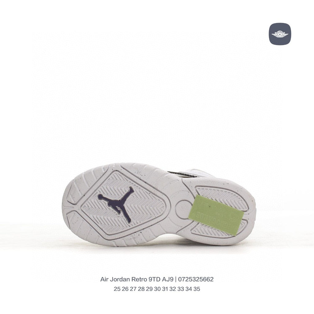 AJ12.5 generation children's retro leisure culture" white, black"