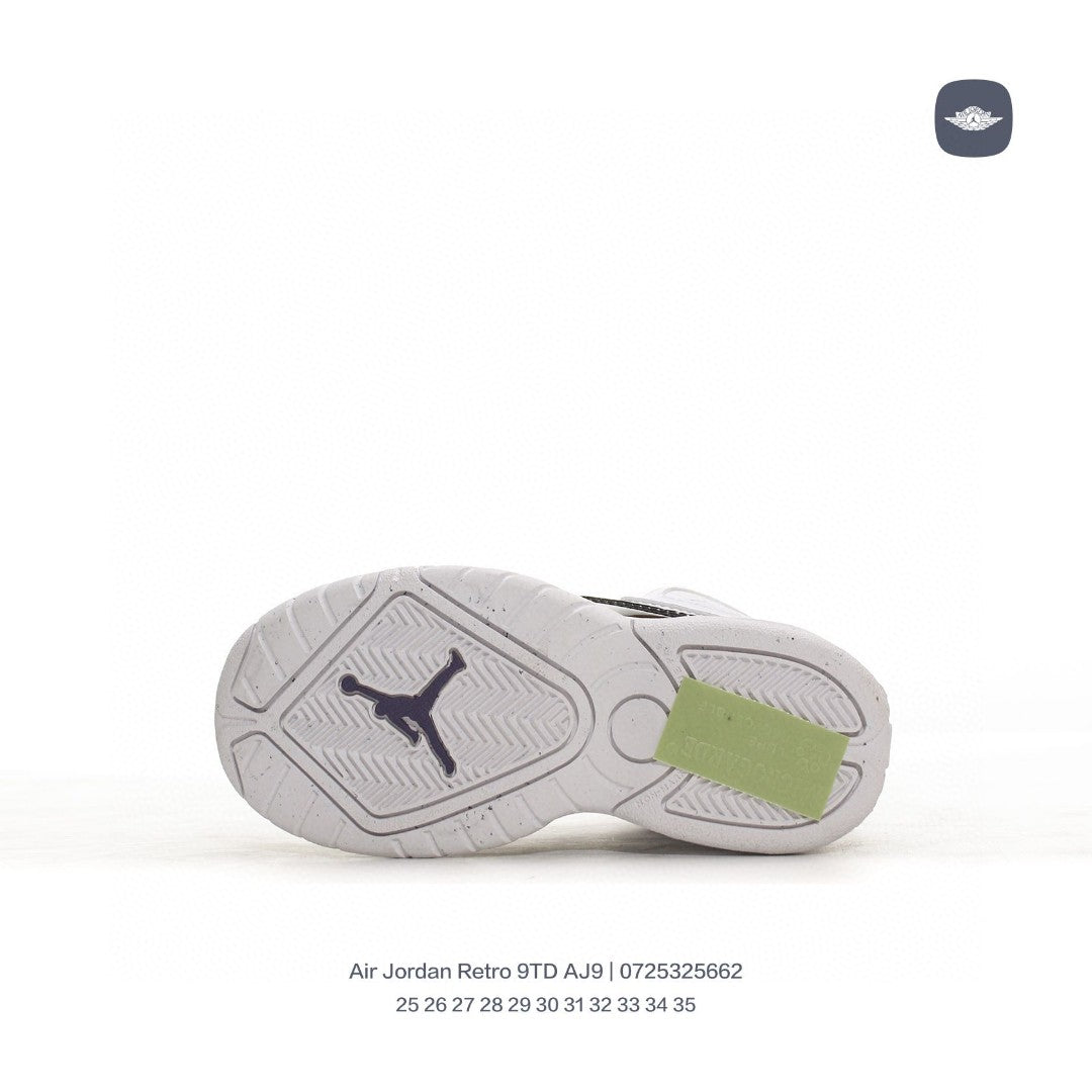 AJ12.5 generation children's retro leisure culture" white, black"