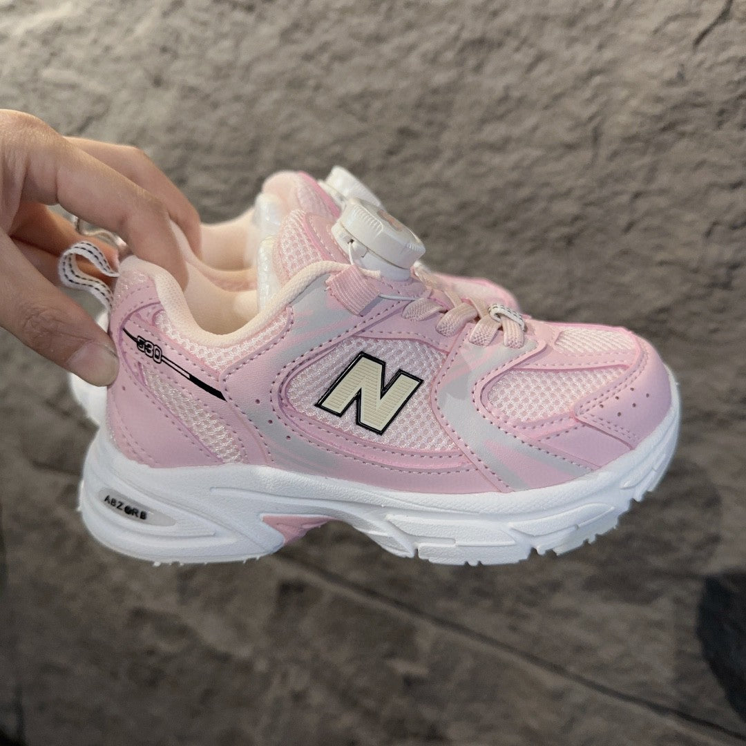 NB530 rotating button children's " pink"
