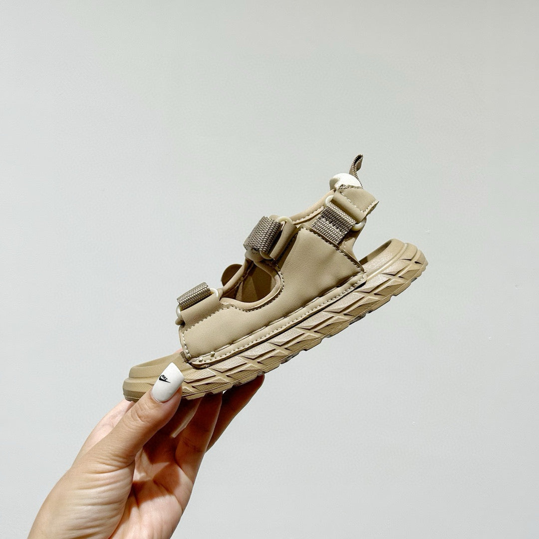 Nike Red Panda Soft Sole Beach Sandals " Beige"