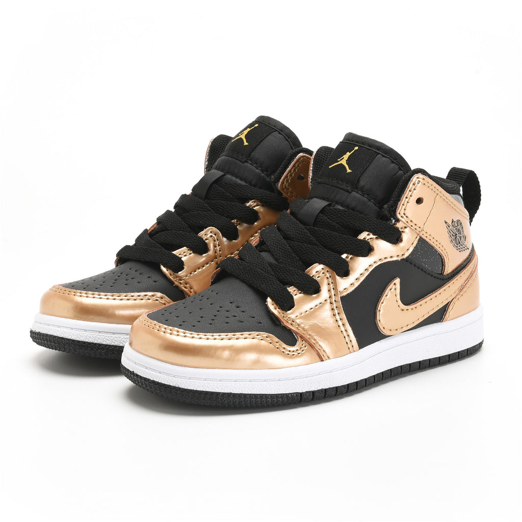 AJ-127" black and metallic gold"