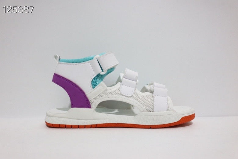 NK high top Velcro children's sandals"white"