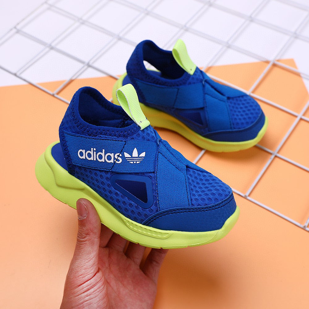 Adidas clover cross hollow sandals" blue"