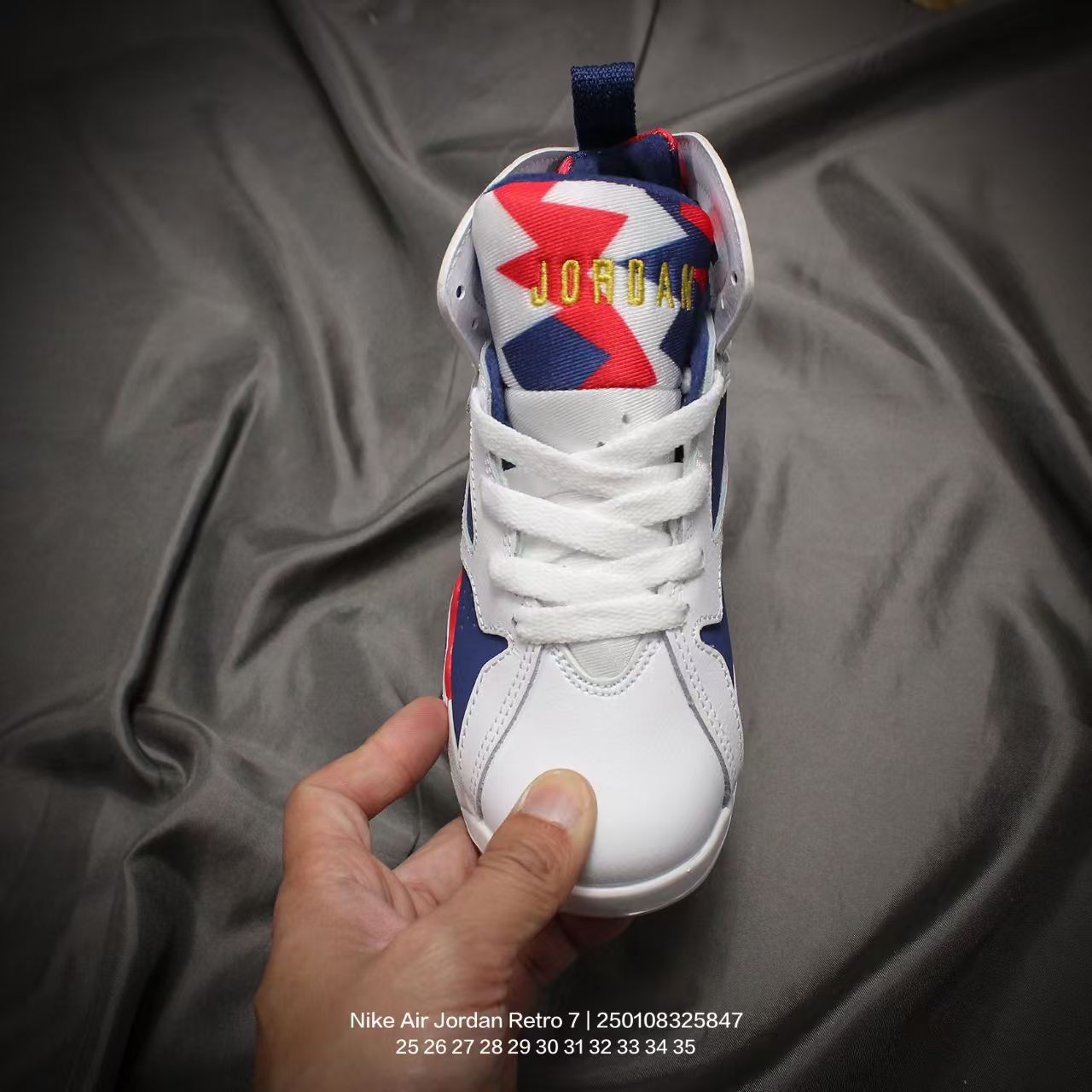 Joe 7 children's shoes" white, blue"